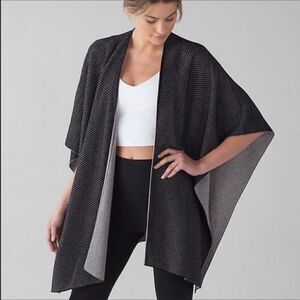 Lululemon Reversible Mandala Sweater Wrap